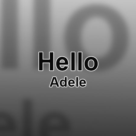 دانلود آهنگ Hello از Adele